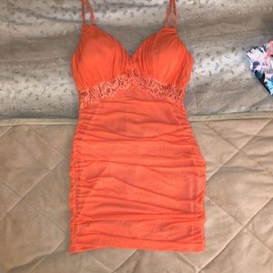 Fashion nova coral mini dress